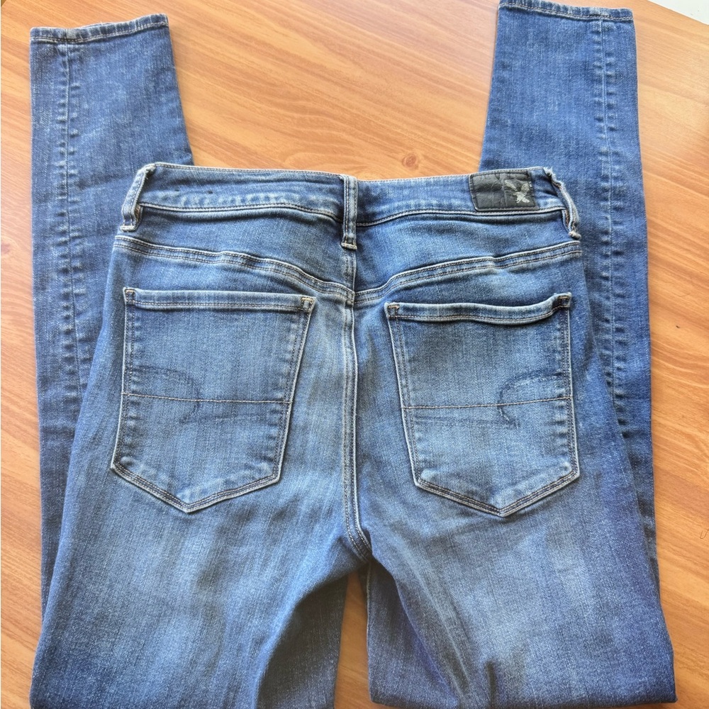 American Eagle Hi Rise Jegging Skinny Jeans 4